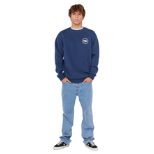 Load image into Gallery viewer, Rip Curl Men&#39;s Staple Crew Neck Fleece Sweatshirt (Light Navy)
