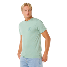 Load image into Gallery viewer, Rip Curl Men's Staple Short Sleeve Tee (Aloe)
