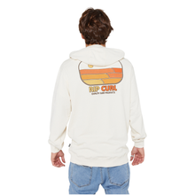 Load image into Gallery viewer, Rip Curl Men's Surf Revival Line Up Fleece Hoody (Bone)

