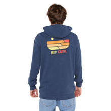 Load image into Gallery viewer, Rip Curl Men's Surf Revival Line Up Fleece Hoody (Light Navy)
