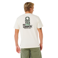 Load image into Gallery viewer, Rip Curl Men's Vaporcool Search Stack Short Sleeve Tee (Bone)
