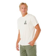 Load image into Gallery viewer, Rip Curl Men's Vaporcool Search Stack Short Sleeve Tee (Bone)
