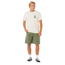 Load image into Gallery viewer, Rip Curl Men's Vaporcool Search Stack Short Sleeve Tee (Bone)
