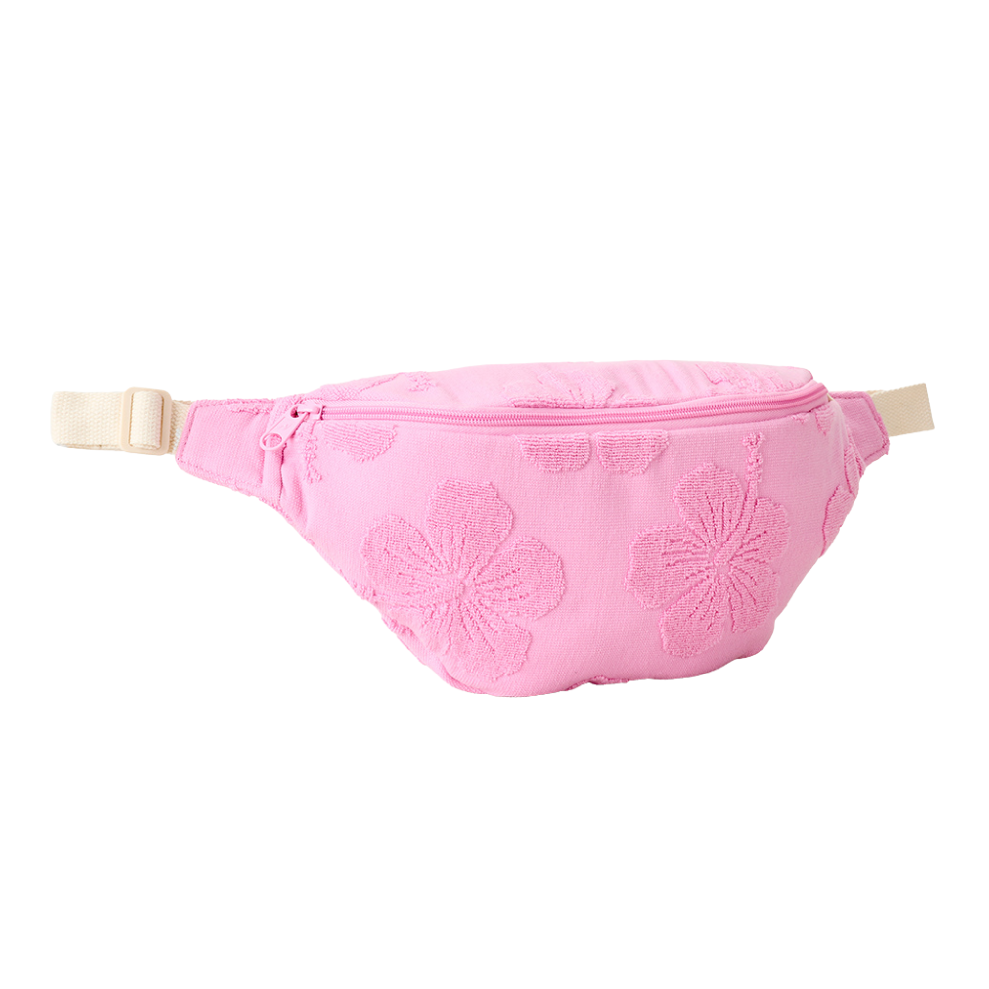 Rip Curl Mixed Terry Waist Bag (Pink)