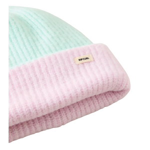 Rip Curl Unisex 2 Tone Reg Revo Beanie Hat (Mint/Purple)