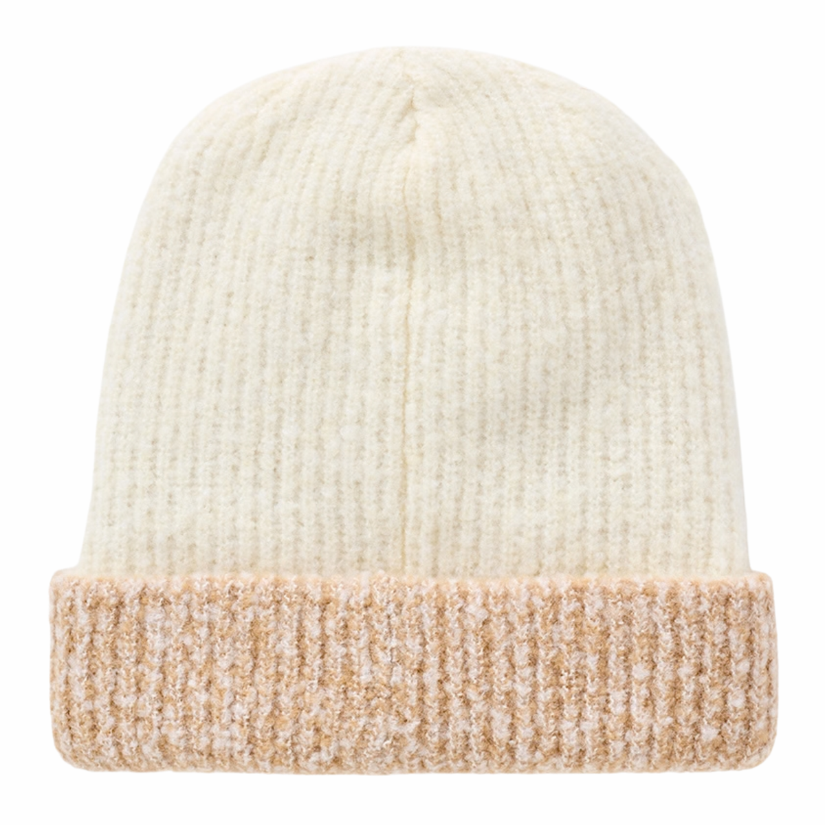 Rip Curl Unisex 2 Tone Reg Revo Beanie Hat (Off White/Tan)
