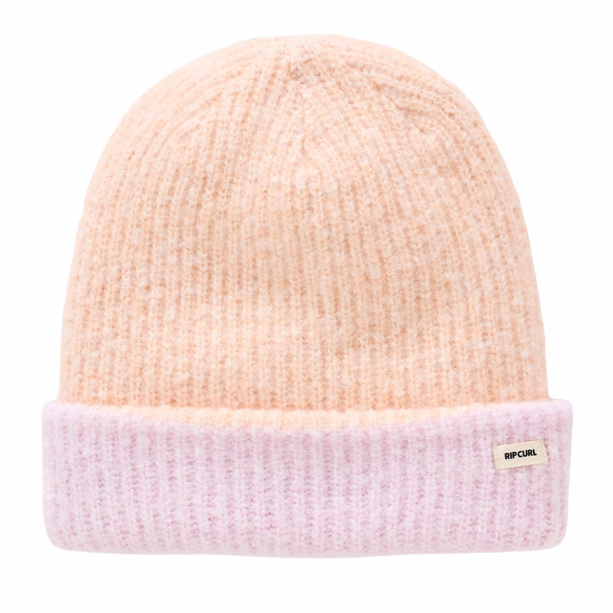 Rip Curl Unisex 2 Tone Reg Revo Beanie Hat (Peach/Lilac)