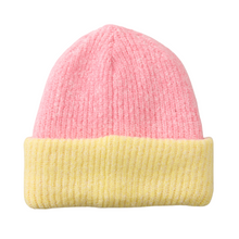 Load image into Gallery viewer, Rip Curl Unisex 2 Tone Reg Revo Beanie Hat (Pink/Yellow)
