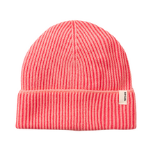 Load image into Gallery viewer, Rip Curl Unisex 2 Tone Ribbed Reg Beanie Hat (Pink)
