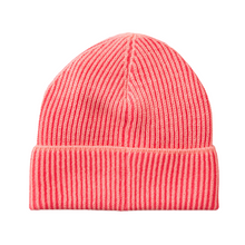 Load image into Gallery viewer, Rip Curl Unisex 2 Tone Ribbed Reg Beanie Hat (Pink)
