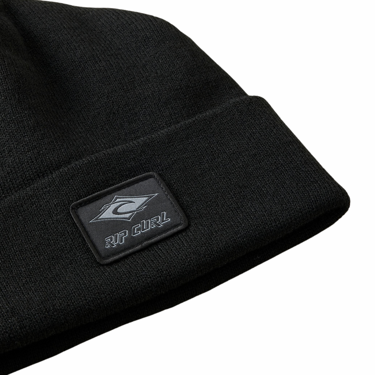 Rip Curl Unisex Classic Surf Tall Beanie Hat (Black)