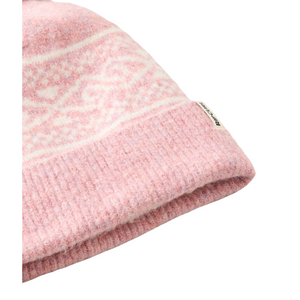 Rip Curl Unisex Cosmic Kiss Jacquard Beanie Hat (Dusty Rose Marle)