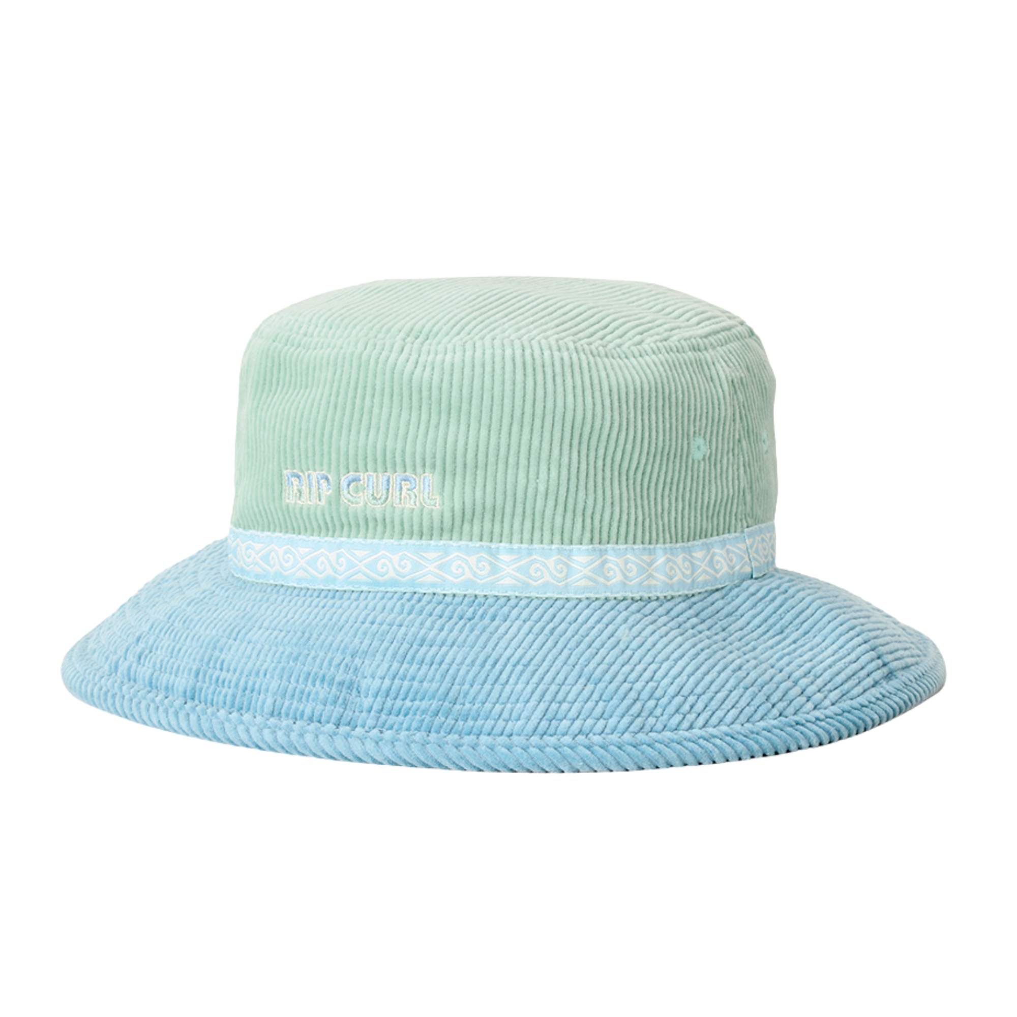 Rip Curl Unisex Cosmic Kiss UPF50 Cord Hat (Vintage Mint/Blue)