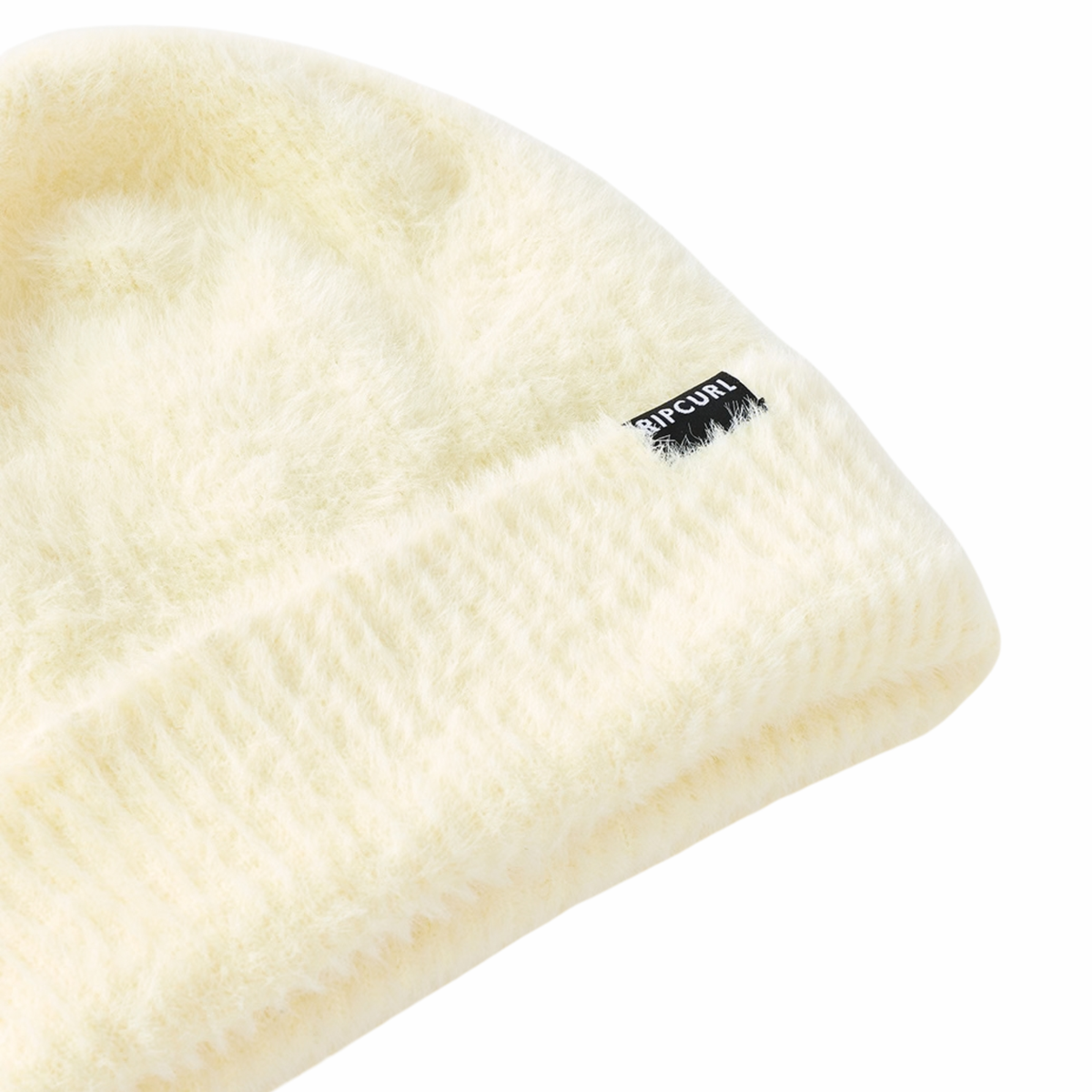 Rip Curl Unisex Fuzzy Reg Beanie Hat (Vanilla)