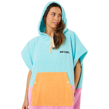 Load image into Gallery viewer, Rip Curl Unisex Premium Surf Hooded Changing Robe (Light Sea Blue)
