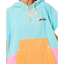 Load image into Gallery viewer, Rip Curl Unisex Premium Surf Hooded Changing Robe (Light Sea Blue)
