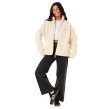 Load image into Gallery viewer, Rip Curl Women&#39;s Cala Nights Sherpa Full Zip Fleece (Lily)
