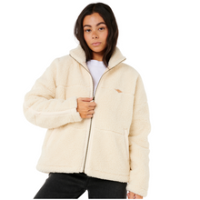 Load image into Gallery viewer, Rip Curl Women&#39;s Cala Nights Sherpa Full Zip Fleece (Lily)
