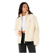 Load image into Gallery viewer, Rip Curl Women&#39;s Cala Nights Sherpa Full Zip Fleece (Lily)
