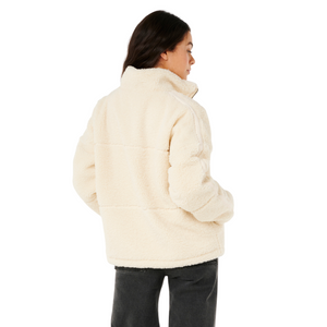 Rip Curl Women's Cala Nights Sherpa Full Zip Fleece (Lily)
