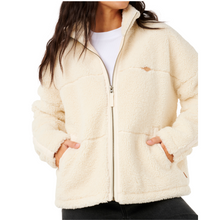 Load image into Gallery viewer, Rip Curl Women&#39;s Cala Nights Sherpa Full Zip Fleece (Lily)
