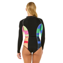 Load image into Gallery viewer, Rip Curl Women&#39;s G-Bomb Long Sleeve Front Zip 1.5mm Springsuit (Multico)
