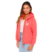 Load image into Gallery viewer, Rip Curl Women&#39;s Galicia Full Zip Hooded Fleece (Watermelon)
