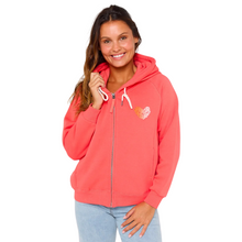 Load image into Gallery viewer, Rip Curl Women&#39;s Galicia Full Zip Hooded Fleece (Watermelon)
