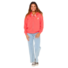 Load image into Gallery viewer, Rip Curl Women&#39;s Galicia Full Zip Hooded Fleece (Watermelon)
