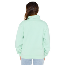 Load image into Gallery viewer, Rip Curl Women&#39;s Half Zip Fleece Top (Light Aqua)
