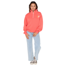 Load image into Gallery viewer, Rip Curl Women&#39;s Half Zip Fleece Top (Watermelon)
