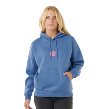 Load image into Gallery viewer, Rip Curl Women&#39;s Icons Of Surf Heritage Hoody (Moonlight Blue)

