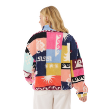 Load image into Gallery viewer, Rip Curl Women&#39;s Keepsakes Polar Full Zip Fleece (Multico)

