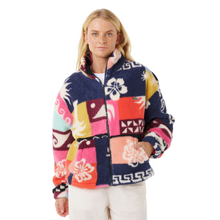 Load image into Gallery viewer, Rip Curl Women&#39;s Keepsakes Polar Full Zip Fleece (Multico)
