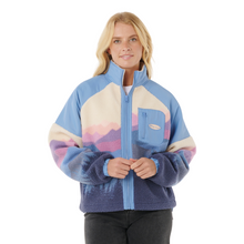 Load image into Gallery viewer, Rip Curl Women&#39;s Oceanic Anti-Series Polar Full Zip Hooded Fleece (Multico)
