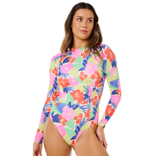 Load image into Gallery viewer, Rip Curl Women's Party Wave UPF50 Surf/Swim Suit (Multi)
