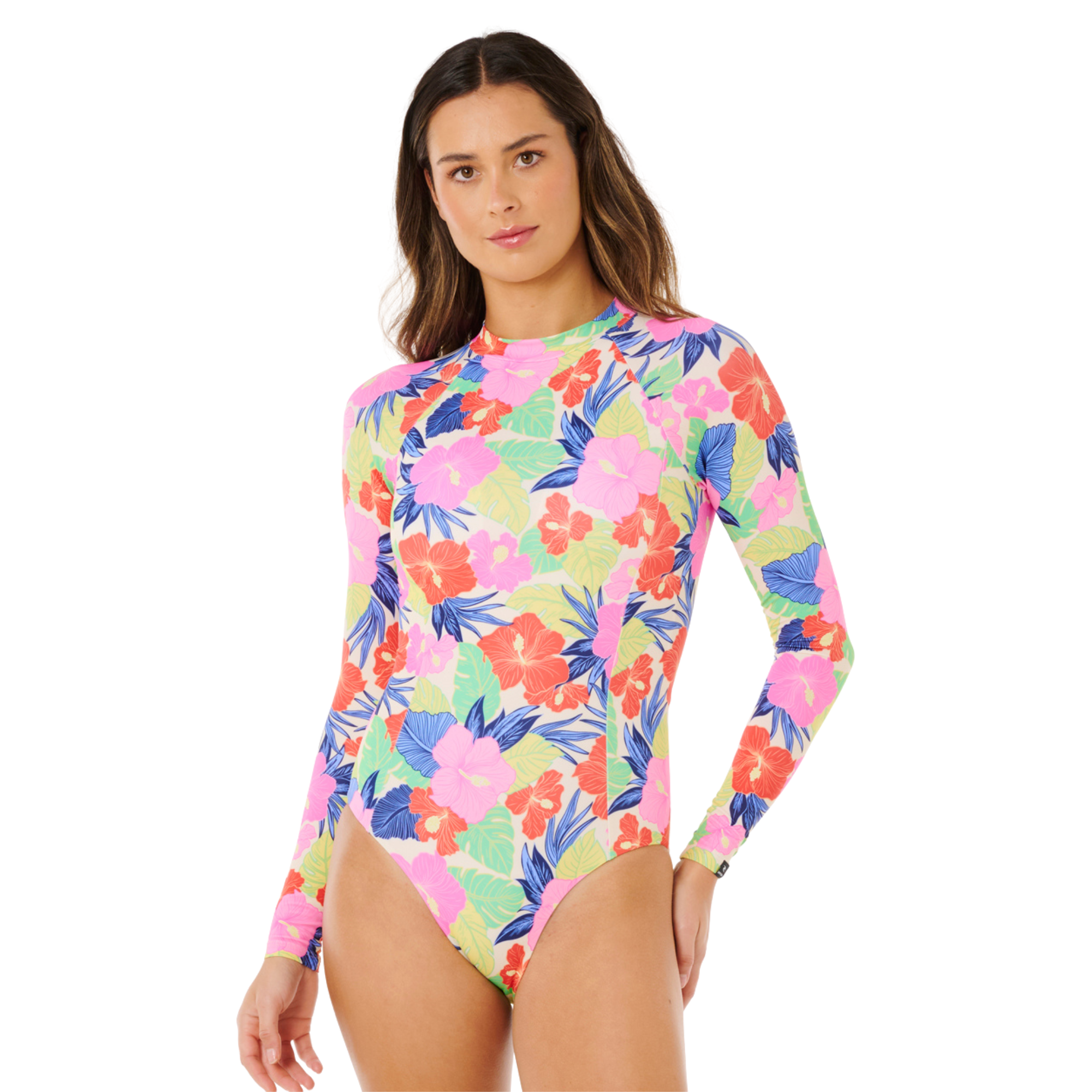 Rip Curl Women's Party Wave UPF50 Surf/Swim Suit (Multi)