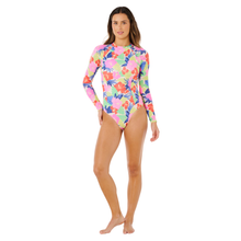 Load image into Gallery viewer, Rip Curl Women's Party Wave UPF50 Surf/Swim Suit (Multi)
