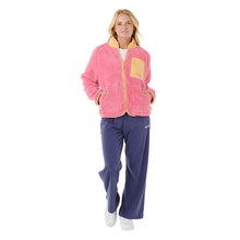 Load image into Gallery viewer, Rip Curl Women&#39;s Shore Break Polar Full Zip Fleece (Pink)
