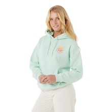 Load image into Gallery viewer, Rip Curl Women&#39;s Surf Puff Heritage Hoody (Light Aqua)
