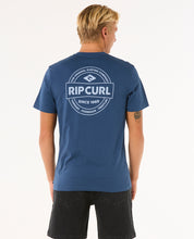 Load image into Gallery viewer, Ripcurl Men&#39;s Staple Tee Washed (Navy)
