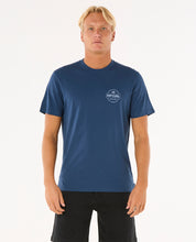 Load image into Gallery viewer, Ripcurl Men&#39;s Staple Tee Washed (Navy)
