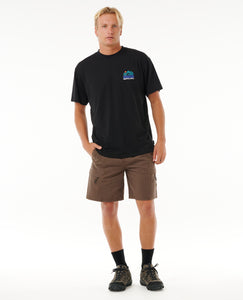 Ripcurl Men's Vaporcool Search Trek Tee (Black)