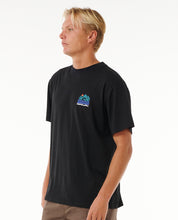 Load image into Gallery viewer, Ripcurl Men&#39;s Vaporcool Search Trek Tee (Black)
