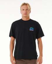 Load image into Gallery viewer, Ripcurl Men&#39;s Vaporcool Search Trek Tee (Black)
