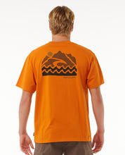 Load image into Gallery viewer, Ripcurl Men&#39;s Vaporcool Search Trek Tee (Orange Amber)
