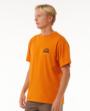 Load image into Gallery viewer, Ripcurl Men&#39;s Vaporcool Search Trek Tee (Orange Amber)
