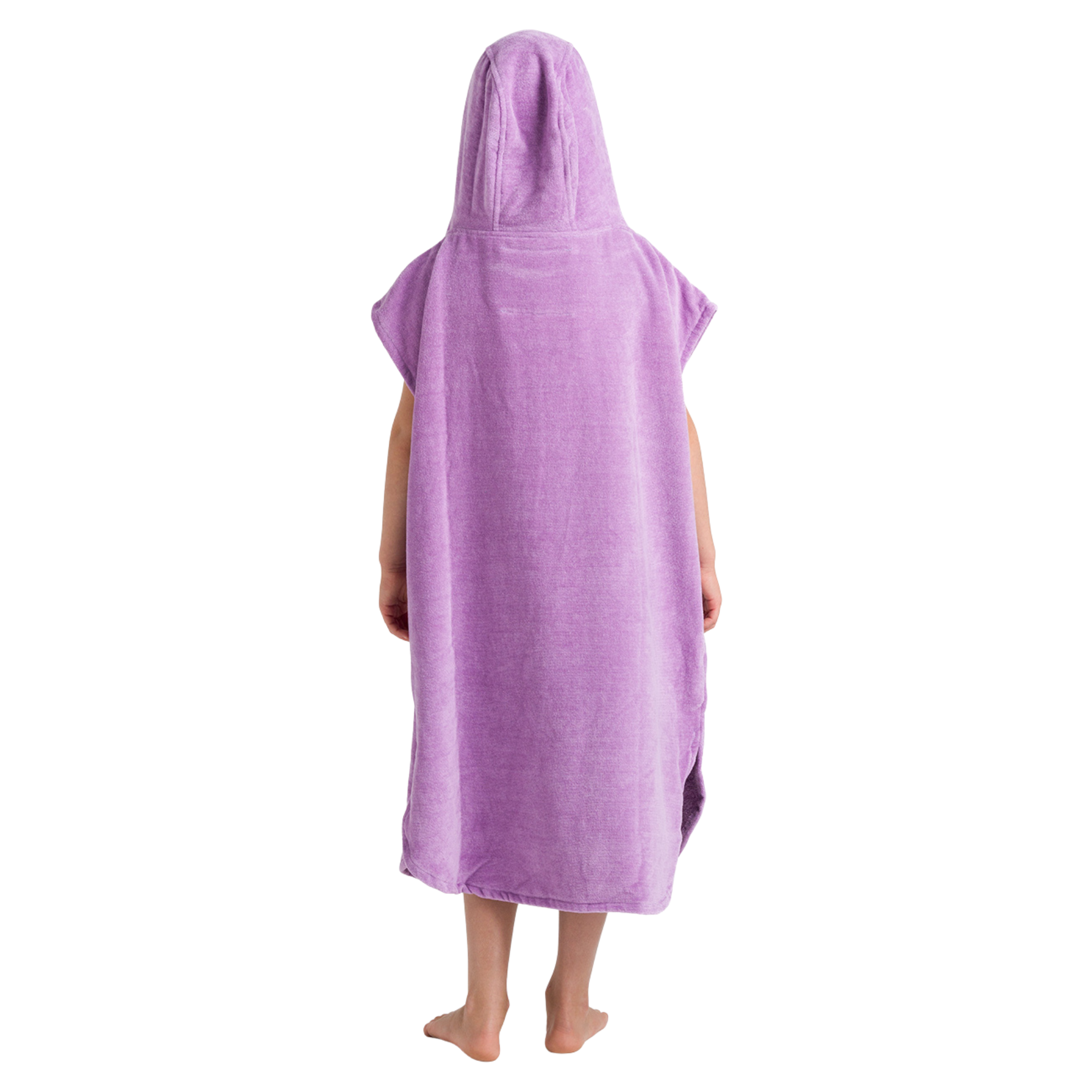 Robie Original - Junior Hooded Short Sleeve Changing Robe (Orchid)
