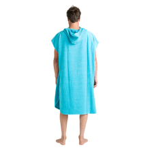 Load image into Gallery viewer, Robie Original - Adult Unisex Hooded Short Sleeve Changing Robe (Hawaiian Blue)
