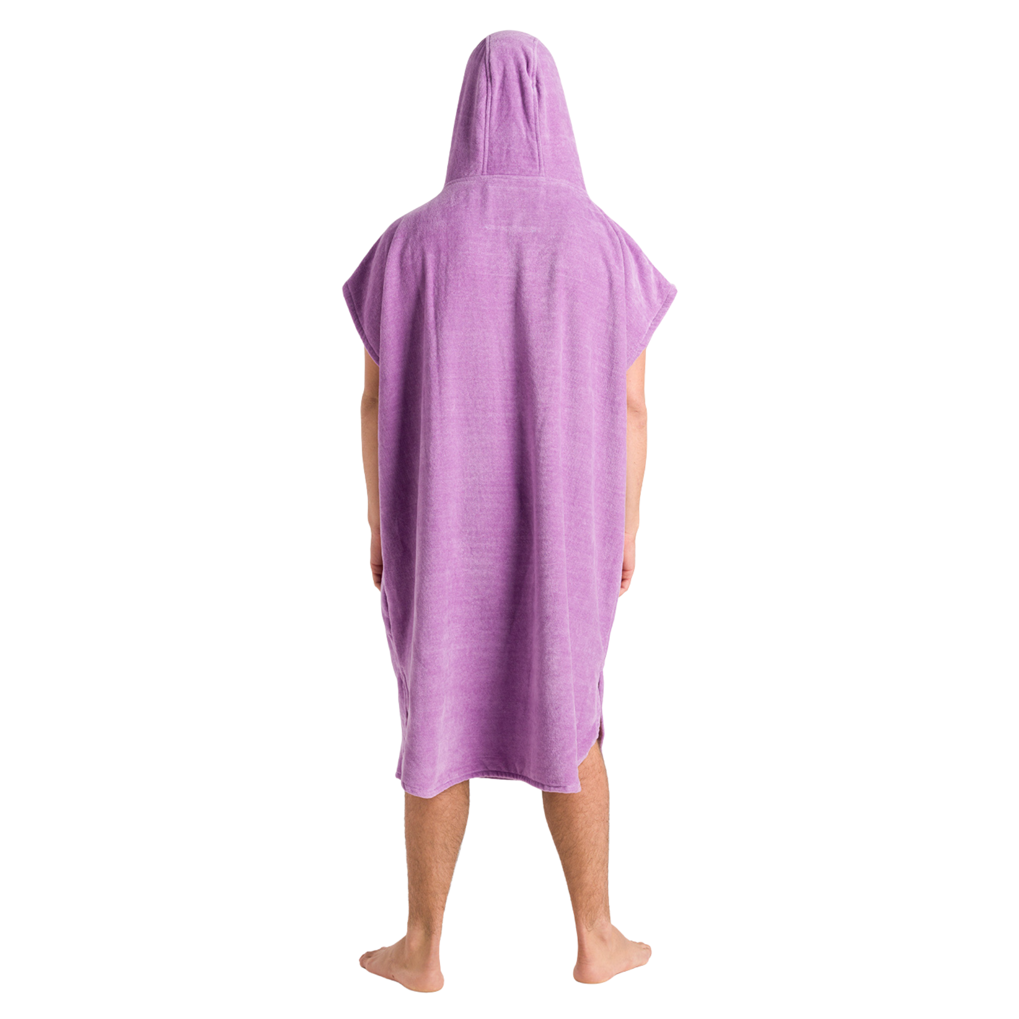 Robie Original - Adult Unisex Hooded Short Sleeve Changing Robe (Orchid)